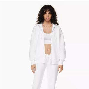 White Aritzia TNA “Cozy AF Fleece” - Size 1